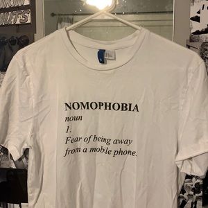 “Nomophobia” Graphic Tee
